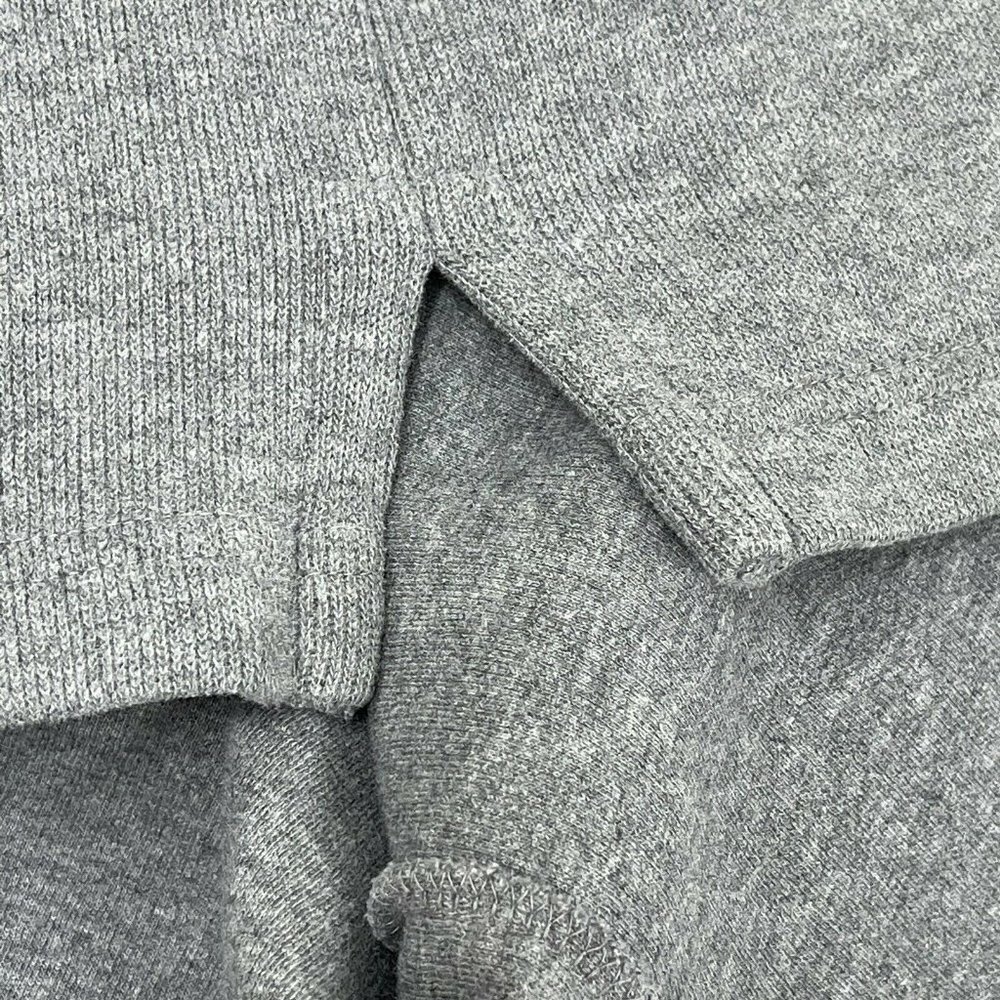 Polo Ralph Lauren Sweater Mens Large 1/4 Zip Pullover Long Sleeve Gray Mock Neck - Picture 7 of 7
